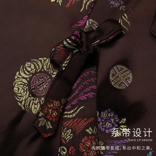 天禄系列-彩凤献福（深咖、绛紫、深红色） 商品图6