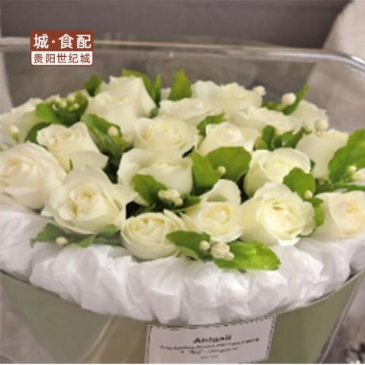 【GY】【至死不渝】茉莉花配白玫瑰花束 商品图0