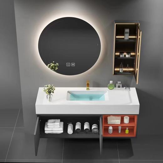 8018-70/80/90/100cm智能感应浴室柜 商品图2