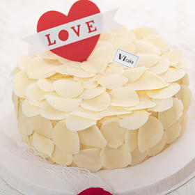 爱情焦糖白巧蛋糕