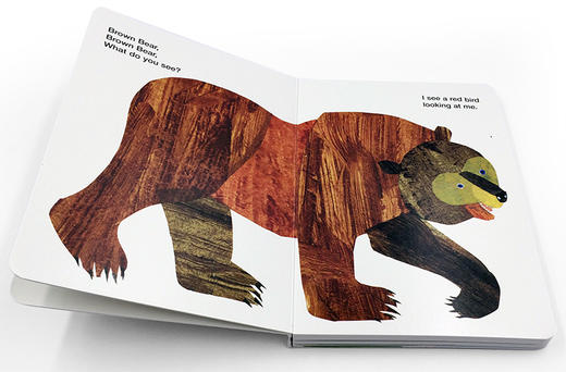 【新人礼】【送音频】 Brown Bear What Do You See & Today Is Monday 今天是星期一棕熊，你在看什么? 英文原版绘本Eric Carle卡尔爷爷 廖彩杏书单 商品图1