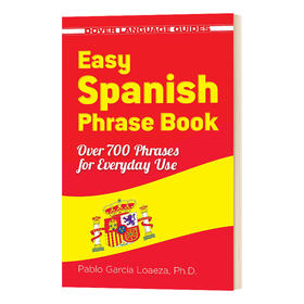 简易西班牙语短语手册-新版 英文原版 Easy Spanish Phrase Book NEW EDITION 英文版 进口英语书籍