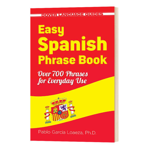 简易西班牙语短语手册-新版 英文原版 Easy Spanish Phrase Book NEW EDITION 英文版 进口英语书籍 商品图0