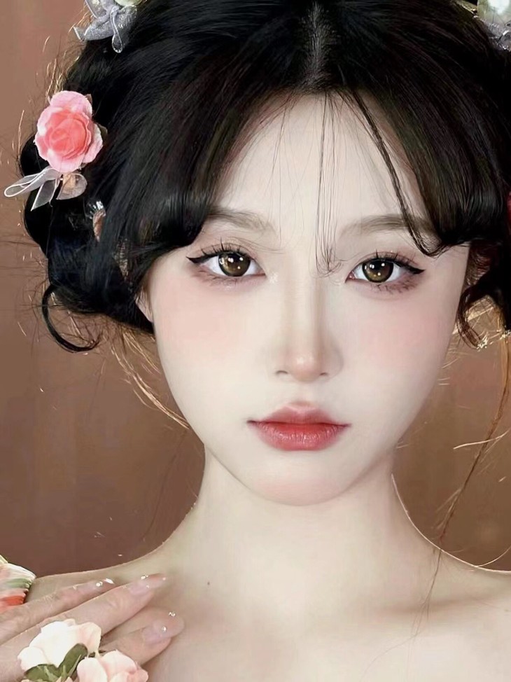 YUKICON日抛隐形眼镜 黑茶棕14.4mm 1盒/10片-VVCON美瞳商城15