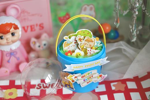 儿童节奶油蛋糕桶（4寸） 商品图1