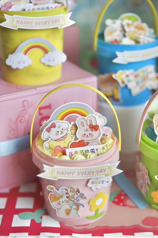 儿童节奶油蛋糕桶（4寸） 商品图3