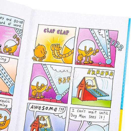 【中商原版】Dog Man 5 Lord of The Fleas神探狗狗05 2021年新版 Captain Underpants同作者 英文原版 儿童桥梁漫画图像小说 商品图3