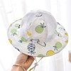 【柔软透气 舒适吸汗】宝宝帽子夏季薄款大檐婴儿渔夫帽可调节男女儿童遮阳防晒帽网眼潮 商品缩略图6