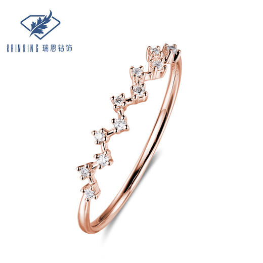 瑞恩仙女戒18K金钻石女戒 商品图1