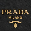 PRADA 普拉达 女士 Saffiano 皮革三角形金属刻字徽标斜挎单肩包 黑色 1BP023 NVZ F0002 FOO 商品缩略图3