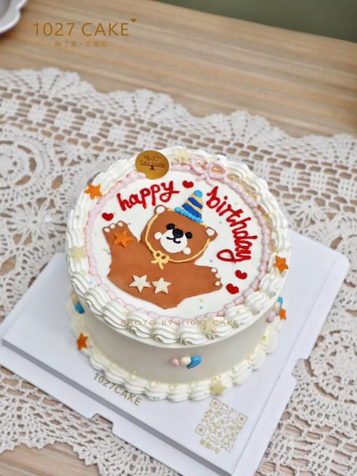 1027CAKE |  手绘蛋糕 ins风  小熊 商品图0