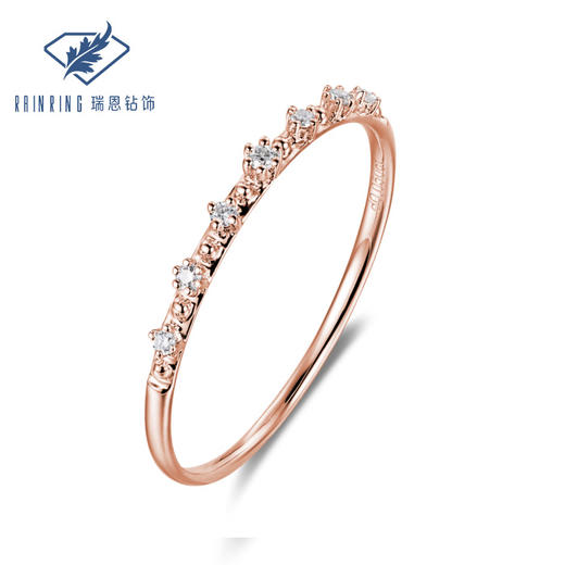 瑞恩仙女戒18K金钻石女戒 商品图7