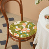 鸢尾系列小圆垫夏季圆形椅垫 商品缩略图1