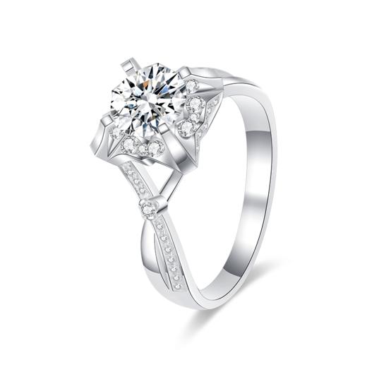 瑞恩“我们”系列18K金钻石女戒 商品图0