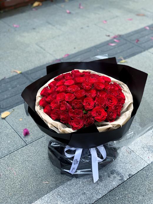 【每一个明天】52支红玫瑰花束 商品图0