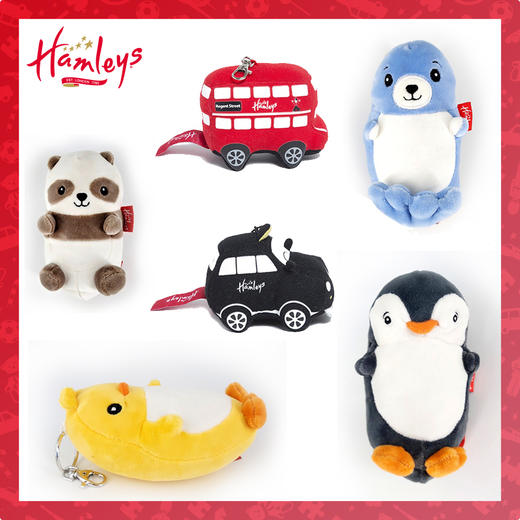 【自营】HAMLEYS 伦敦巴士钥匙扣 商品图0