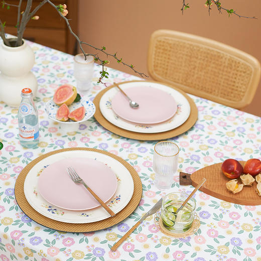 花手鞠系列碎花餐桌布法式田园桌布 商品图3