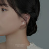 【夏日微风】S925银蜻蜓精致耳饰【YXS-E2572】 商品缩略图1