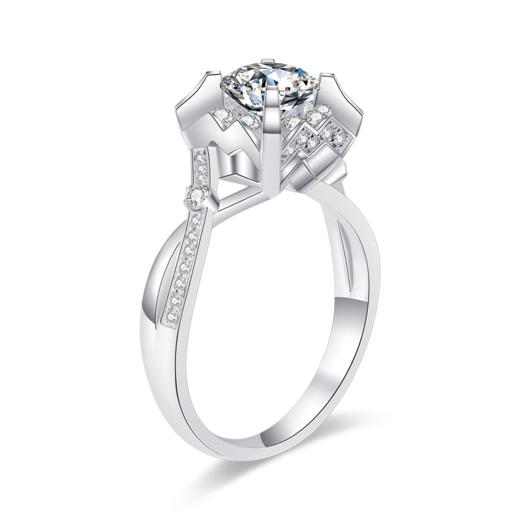 瑞恩“我们”系列18K金钻石女戒 商品图1