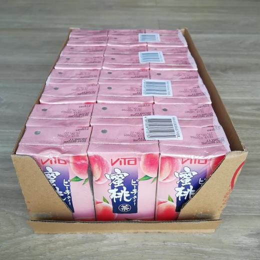 香港维他日式蜜桃茶250ml*24盒装 整箱果味饮料整箱 商品图4