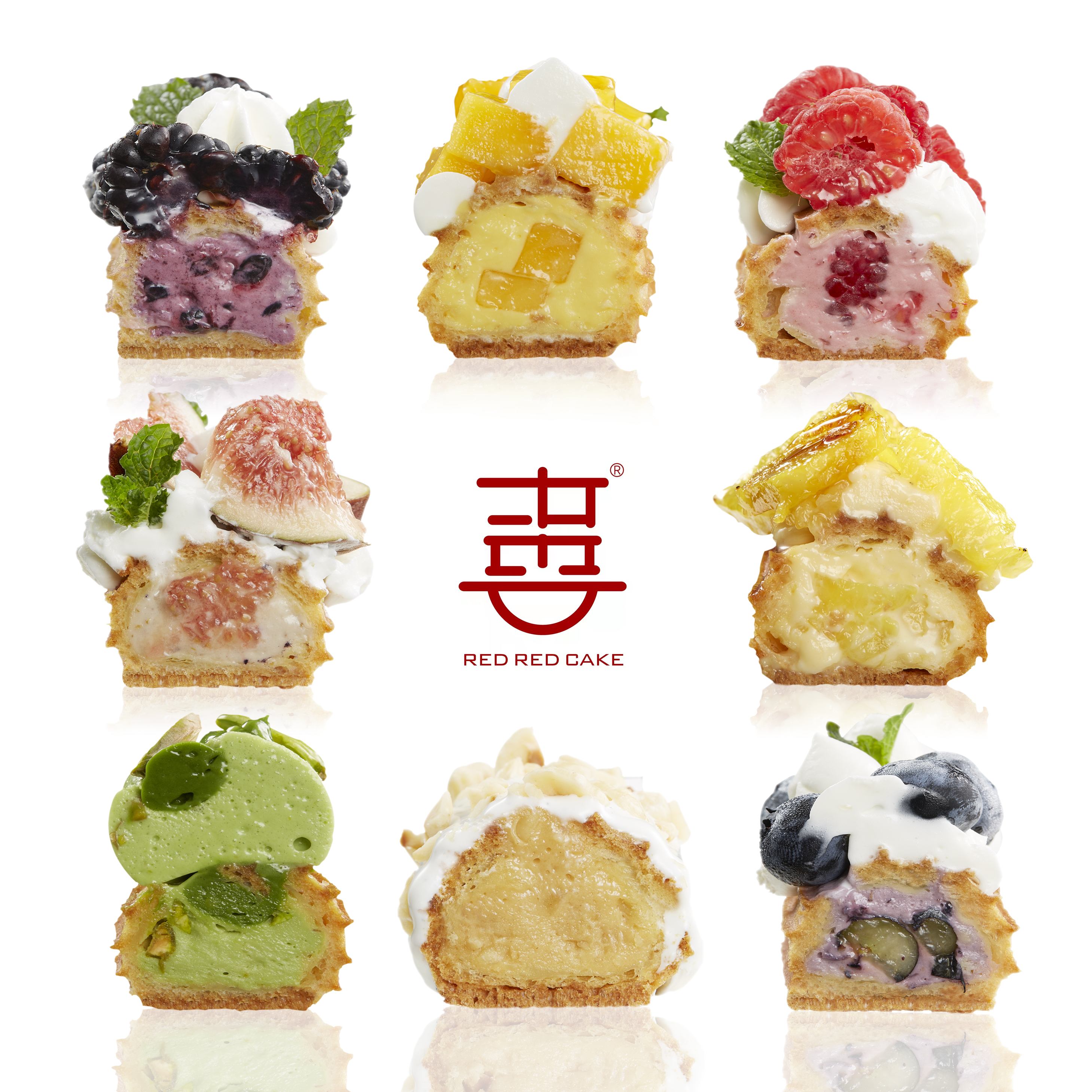 彩虹闪电泡芙 Rainbow Éclair