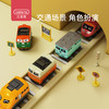 贝恩施儿童回力车宝宝惯性合金动车列车男孩小火车玩具套装1-2岁3 商品缩略图3