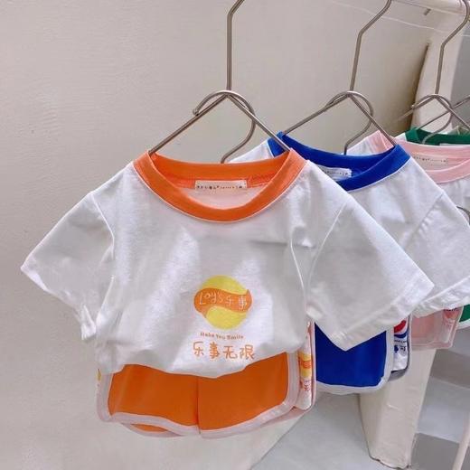 【49元两套】90码-150码A类质检短袖短裤家居外出套装男童女童可爱搞笑萌 商品图7