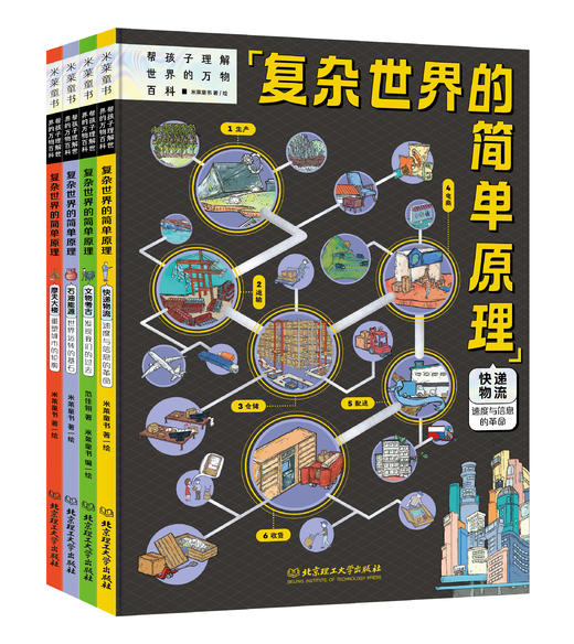 《复杂世界的简单原理精装》4册｜培养孩子解决问题的能力 商品图0