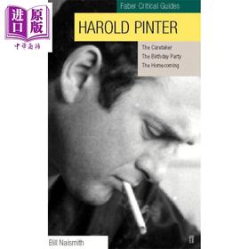 【中商原版】费伯批判指南 哈罗德 品特 英文原版 Faber Critical Guides Harold Pinter Exors Bill Naismith Dec d Naismith