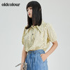 oldcolour夏季新品休闲短袖套头衫女BO22011077B 商品缩略图2