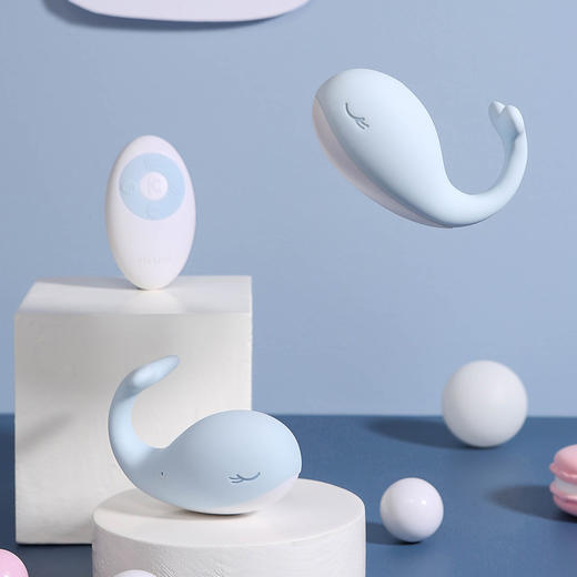 kisstoy小鲸鱼跳蛋无线遥控外出穿戴女性情趣玩具 商品图1