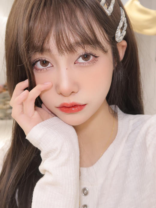 日抛 Aodeli 奥德丽 奶栗子 14.2 自然棕 A105 商品图4