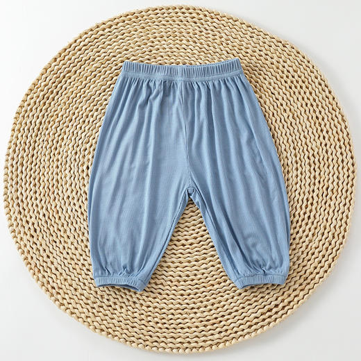 【物理防蚊 清凉透气 不缩水不起球】宝宝防蚊裤夏季新款男女童长裤婴儿莫代尔棉灯笼裤儿童空调裤 商品图9