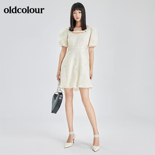 oldcolour夏季新品甜美气质连衣裙BO22101069B 商品图0