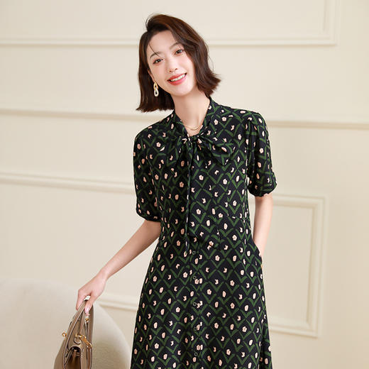 火桐hooton飘带连衣裙YT18 商品图0