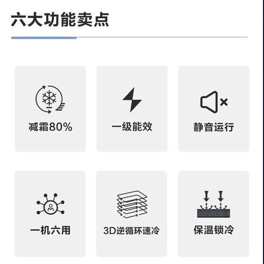 海尔冰柜家用 冷藏冷冻转换小型 冷冻柜 商用冰柜速冻保鲜柜 一级能效 103升 BC/BD-103HMC 商品图3