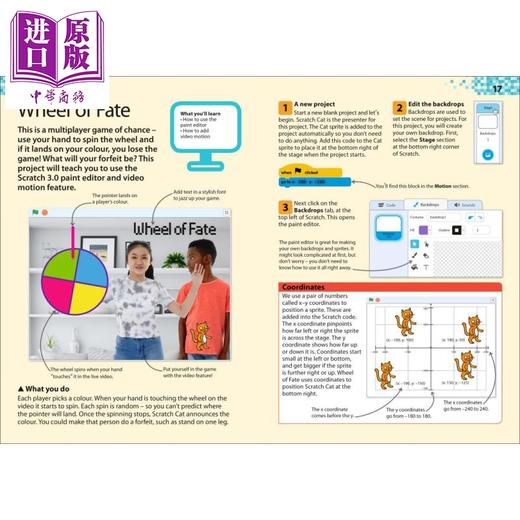 【中商原版】Computer Coding with Scratch 3.0 Made Easy DK 轻松学编程 编写游戏项目 儿童计算机语言 代码教程 英文原版 商品图3