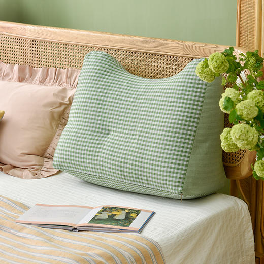 猫耳朵多功能靠枕清新飘窗靠垫 商品图0