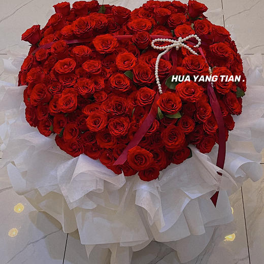 超大心形玫瑰  · 花束 商品图1