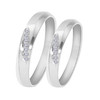 瑞恩男女款情侣对戒 18K金钻石情侣戒一对 商品缩略图0