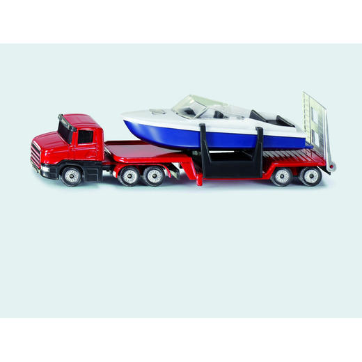 SIKU 平板拖车带快艇SKUC1613 商品图0