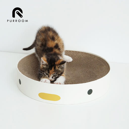 PURROOM原创猫抓板猫玩具磨爪耐磨瓦楞纸猫窝幼猫 商品图0