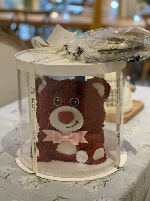 🍓熊立体半翻糖蛋糕 商品图2