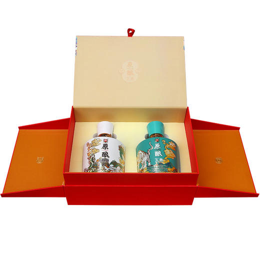 【已下架】泸州老窖 原酿天典臻传52°浓香型500ML双支白酒礼盒*2盒(赠西班牙红酒礼盒）[福利品] 商品图4