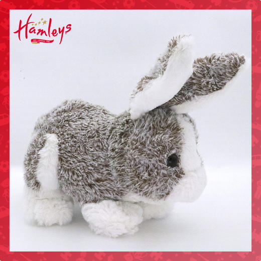 【自营】Hamleys 浅灰/深灰/棕色-小兔 25cm 商品图0