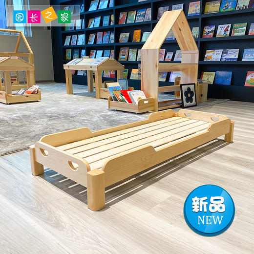 幼儿园实木午睡床 商品图1