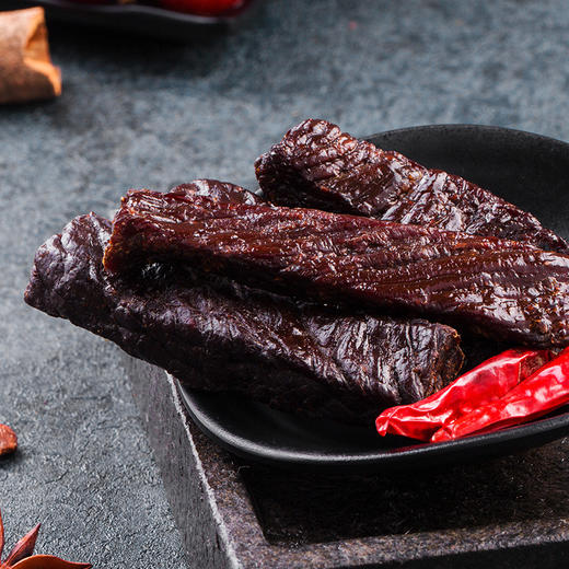 风干牛肉50g 能量肉棒 口感紧实内蒙古特产 商品图4