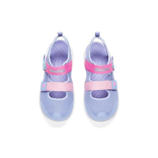 小斯凯奇童鞋女童包头凉鞋夏季新款可爱大童休闲鞋303031 商品图3