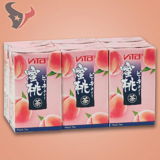 香港维他日式蜜桃茶250ml*24盒装 整箱果味饮料整箱 商品图3