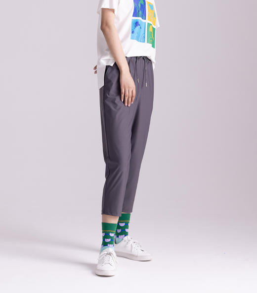 冷感速干休闲九分开叉小直筒36576 商品图3